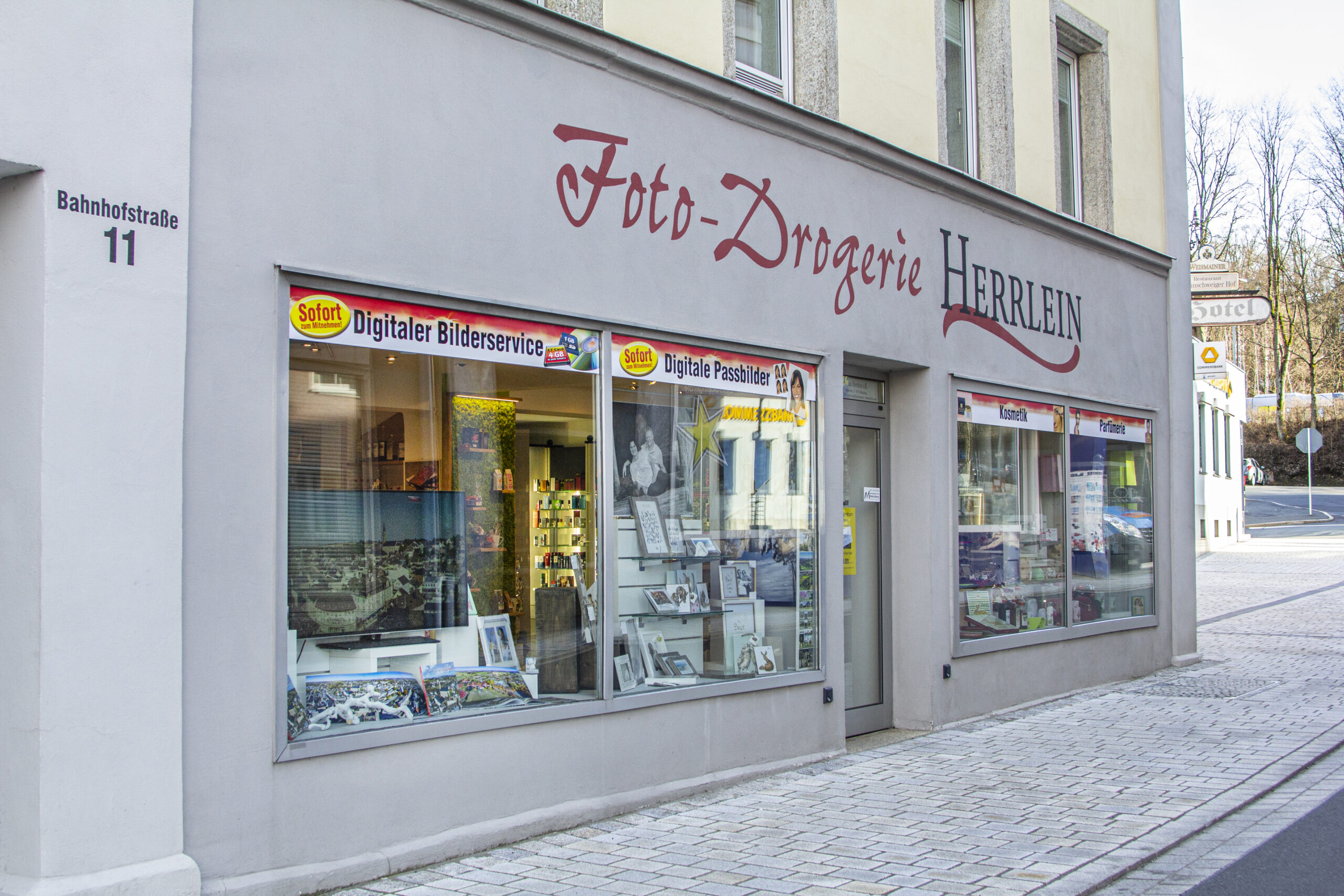 Geschäftsfront
